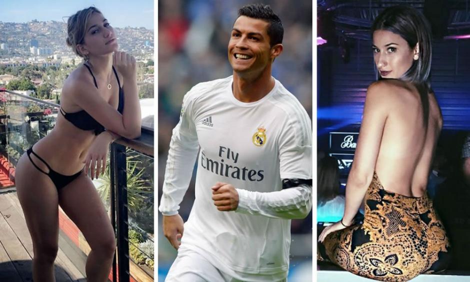 Cristiano Ronaldo se rinde al twerking de Lexy Panterra. (Foto: Twitter)