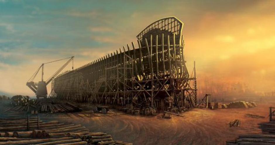 En Kentucky, Estado Unidos construyen una r&eacute;plica del Arca de No&eacute;. (Foto: ViveUSA)