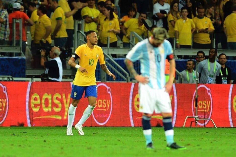 Neymar fue un genio y Messi ni apareci&oacute;. (Foto: Twitter)