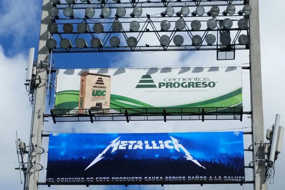 El estadio Cementos Progreso ser&aacute; el escenario para el segundo concierto de Metallica en Guatemala. (Foto: Twitter @Metallica)