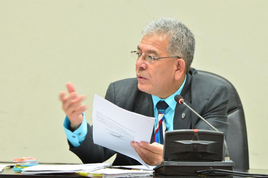 El juez Miguel &Aacute;ngel G&aacute;lvez suspendi&oacute; la audiencia del caso La L&iacute;nea. (Foto: Jes&uacute;s Alfonso/Soy502) 