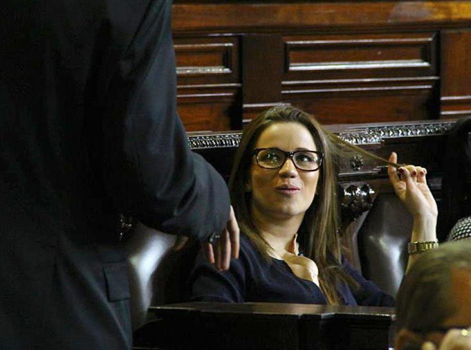 Daniela Beltranena est&aacute; a un paso de enfrentar a la justicia porque el Ministerio P&uacute;blico (MP) solicit&oacute; retirarle la inmunidad por dos delitos. &nbsp;(Foto: Archivo/Soy502)&nbsp;