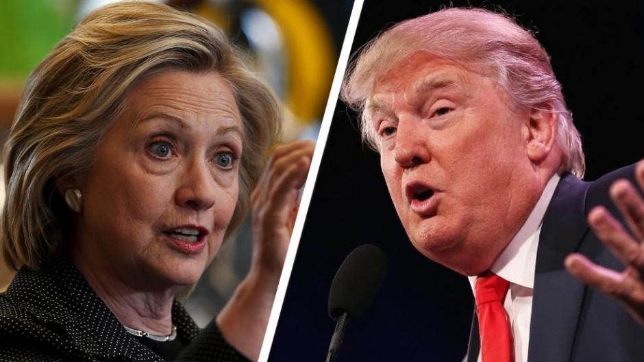 Hillary Clinton y Donald Trump se enfrentar&aacute;n en su segundo debate previo a las elecciones presidenciales de los Estados Unidos. (Imagen: laradio247fm.com)