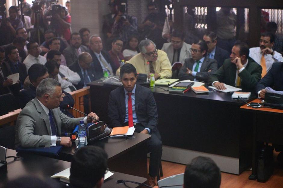 Salvador Estuardo González alias "Eco" ofreció una declaración como anticipo de prueba en el caso "La Línea". (Foto: Wilder López/Soy502)