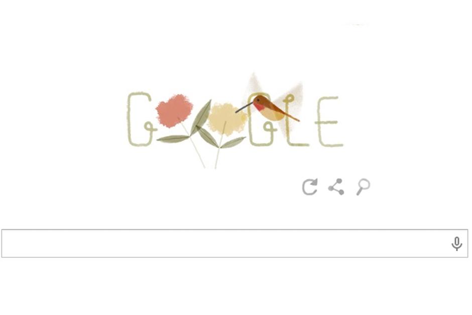 Doodle del D&iacute;a de la Tierra 2014.