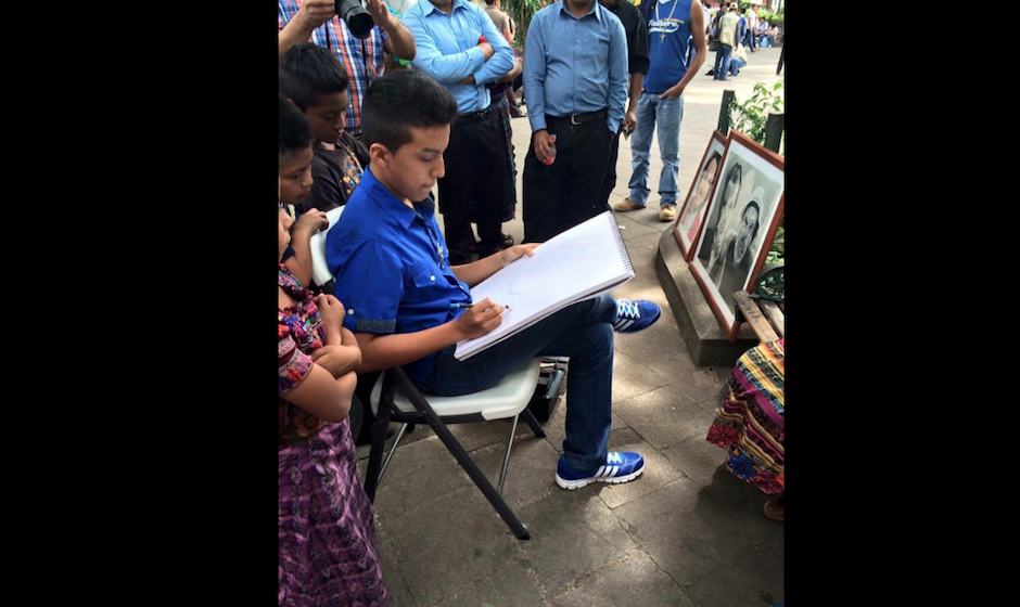 Alejandro Requena es una joven promesa del dibujo. (Foto: Alejandro Requena)&nbsp;