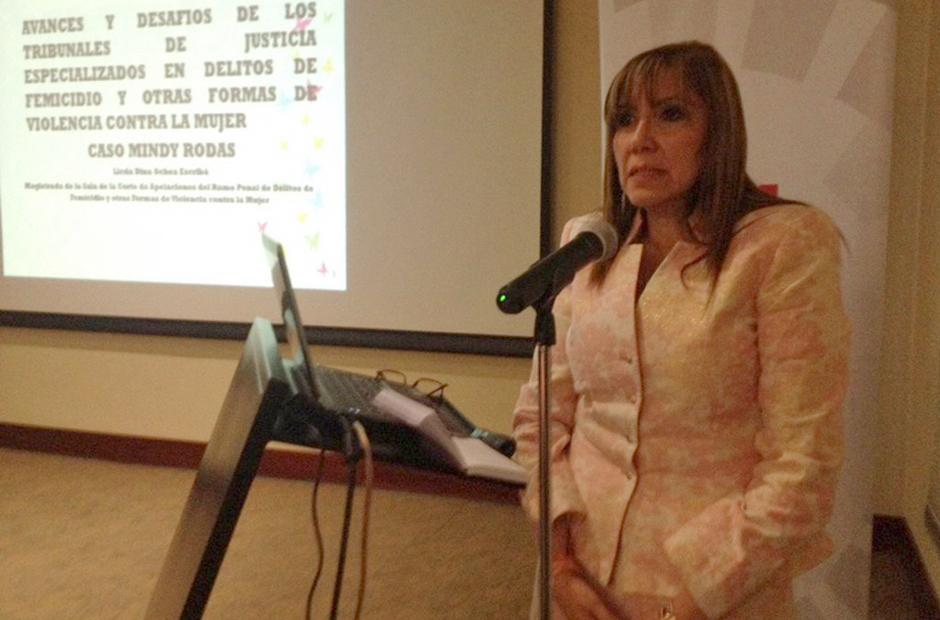 La jueza Dina Ochoa fue designada por Jimmy Morales para la CC. (Foto: Archivo/Soy502)