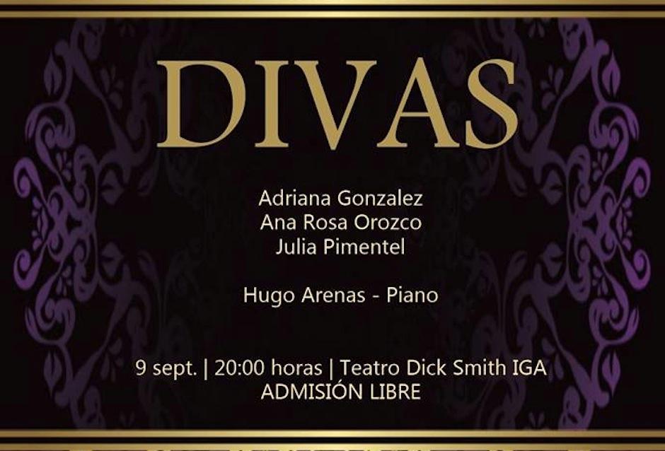 "Divas" es un concierto de &oacute;pera realizado por talento nacional. (Foto: Divas oficial)&nbsp;
