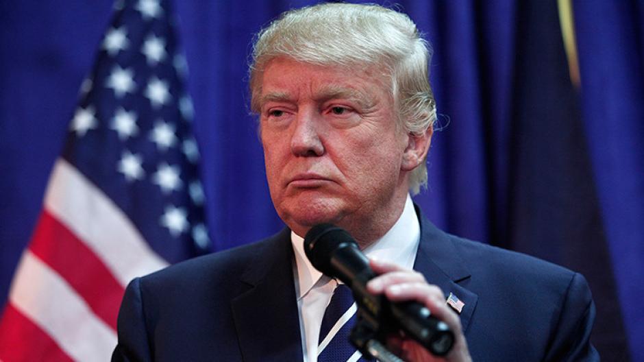 El candidato republicano a la presidencia de Estados Unidos Donald Trump expuls&oacute; de una de sus conferencias de prensa al reportero de Univisi&oacute;n. &nbsp;(Foto: AFP)&nbsp;