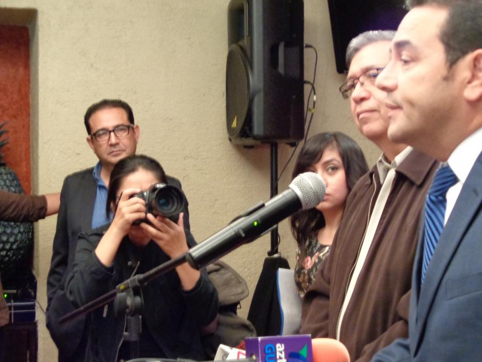 Sammy Morales sigue de cerca los pasos de su hermano Jimmy quien busca la presidencia del pa&iacute;s. &nbsp;(Foto: Gustavo E. M&eacute;ndez/Soy502)&nbsp;