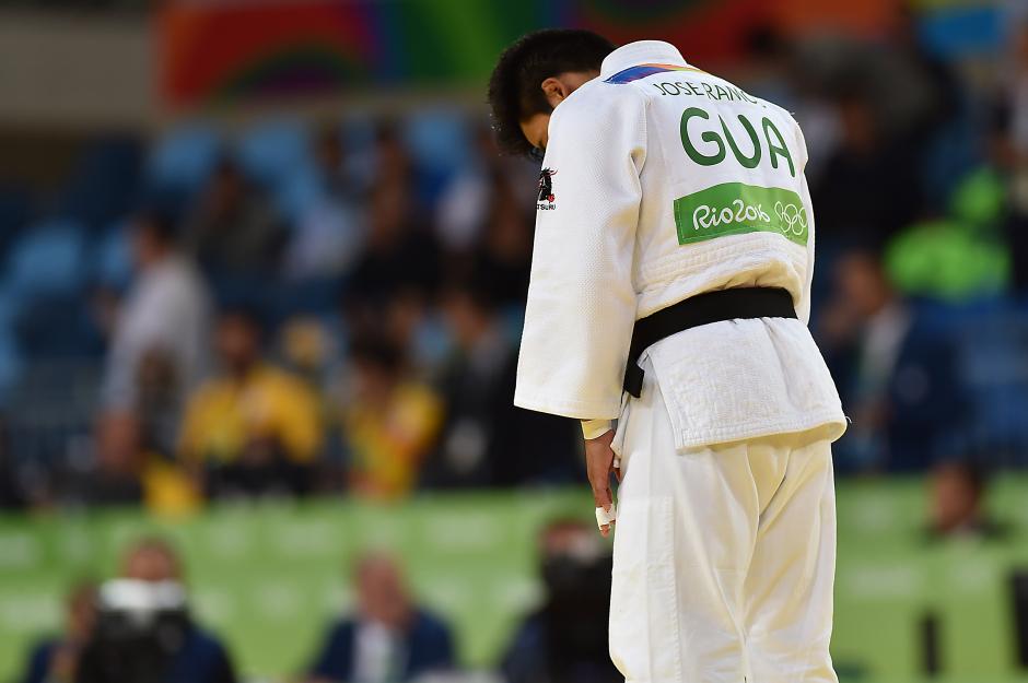 El judoca cobanero, Jos&eacute; Ramos, cay&oacute; en su debut en Juegos Ol&iacute;mpicos. (Foto: Sergio Mu&ntilde;oz/Enviado ACD)