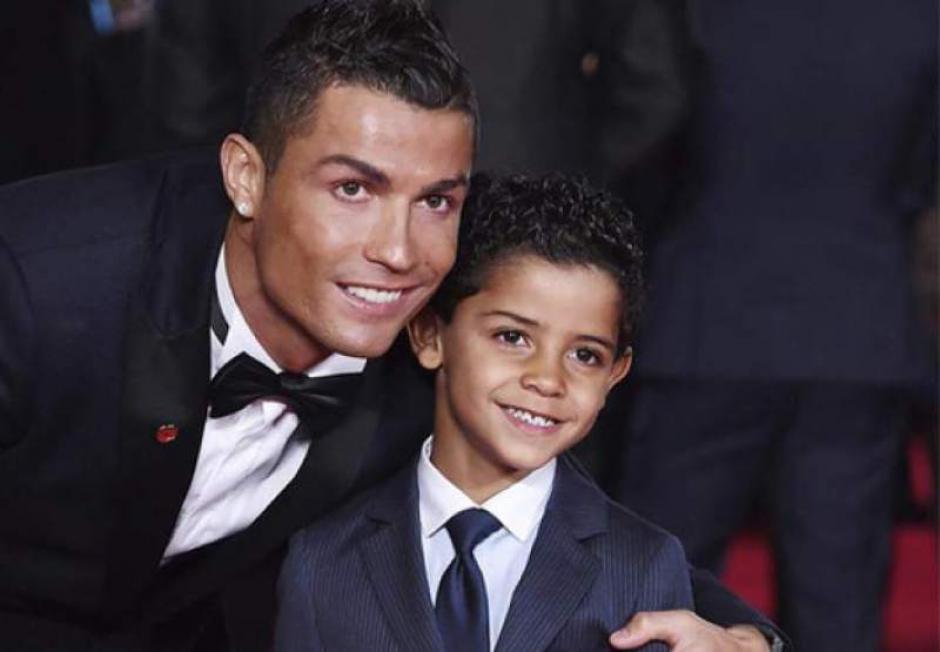 Cristiano Ronaldo&nbsp; hizo algunas confesiones de su peque&ntilde;o hijo Cristiano Jr. (Foto: Twitter)