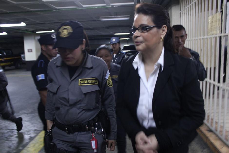 Roxana Baldetti fue capturada el 21 de agosto de 2015 y desde esa fecha se orden&oacute; la prisi&oacute;n provisional. (Foto: Jes&uacute;s Alfonso/Soy502) 