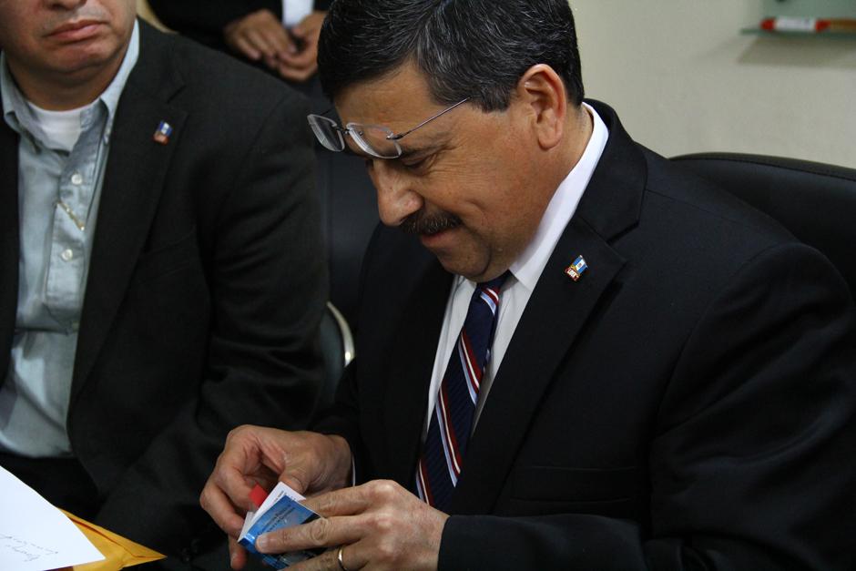 El candidato a la vicepresidencia por el partido Lider repiti&oacute; varias frases durante una entrevista. (Foto: Archivo/Soy502)&nbsp;