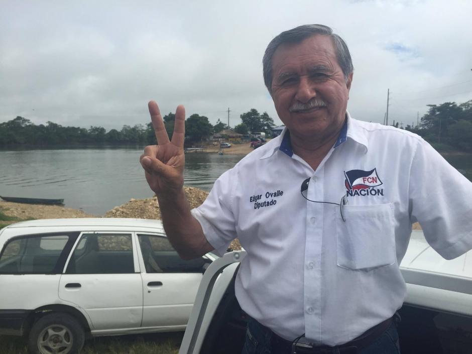 El diputado Edgar Ovalle es miembro de Avemilgua. (Foto: Archivo/Soy502)