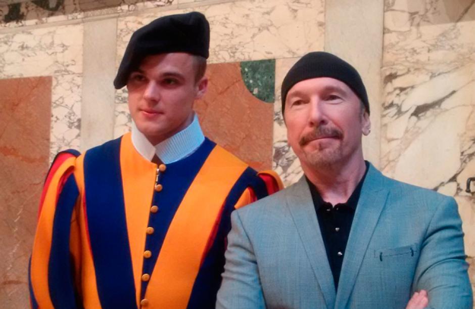 The Edge, es el guitarrista de la banda británica U2. (Foto: elsoldemexico.com.mx)