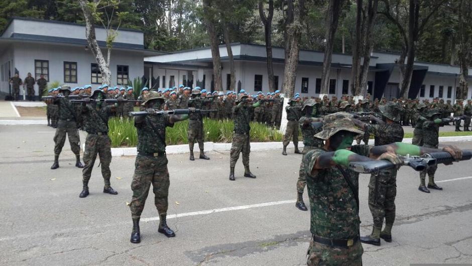 Los militares guatemaltecos formar&aacute;n parte de una misi&oacute;n de Naciones Unidas. (Foto: Ej&eacute;rcito de Guatemala)&nbsp;