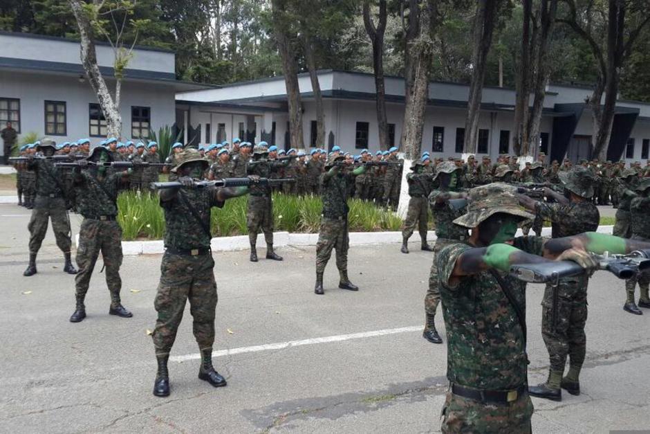 Los 149 soldados retornar&aacute;n al pa&iacute;s este mi&eacute;rcoles. (Foto: Archivo/Soy502)