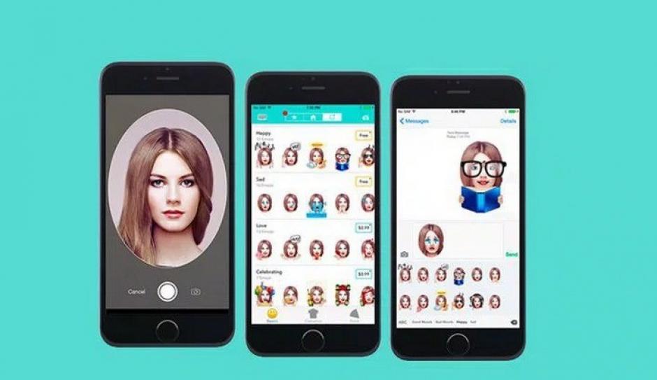 "Emojiface" es una aplicaci&oacute;n para iOS que te permite capturar un selfie y luego crea cientos de emojis que se parecen a ti. (Foto:&nbsp;nerdilandia.com)