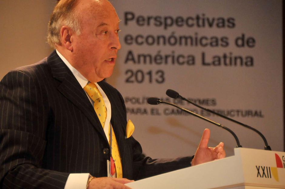 El presidente ejecutivo del Banco de Desarrollo de Am&eacute;rica Latina (CAF), Enrique Garc&iacute;a.