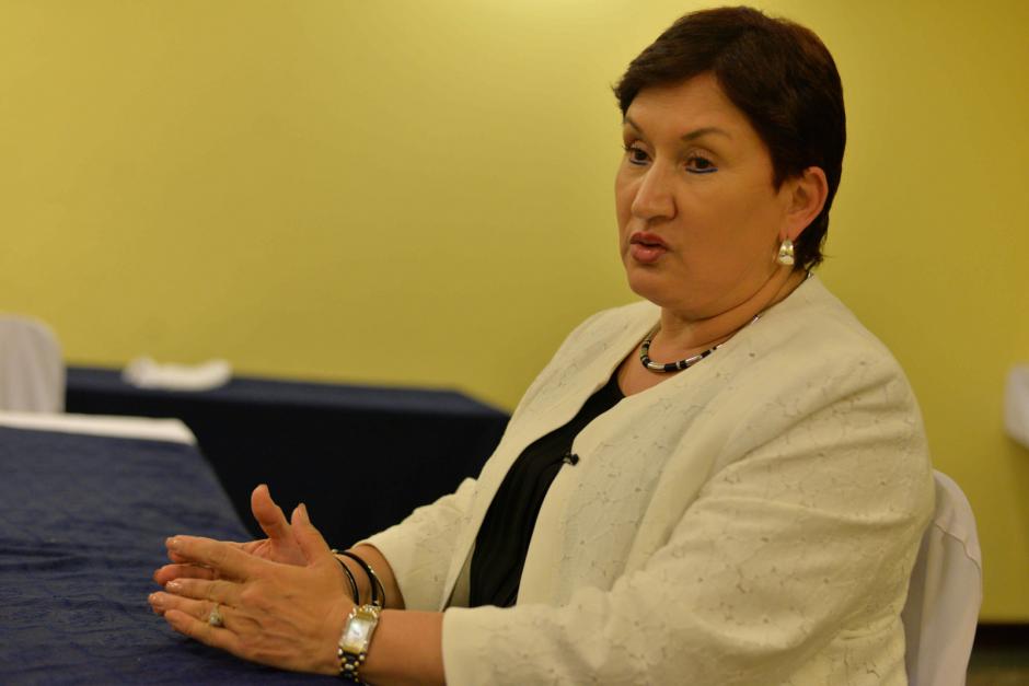 La fiscal Thelma Aldana lament&oacute; la poca voluntad pol&iacute;tica que existe para fortalecer el MP. (Foto: Alejandro Bal&aacute;n/Soy502)