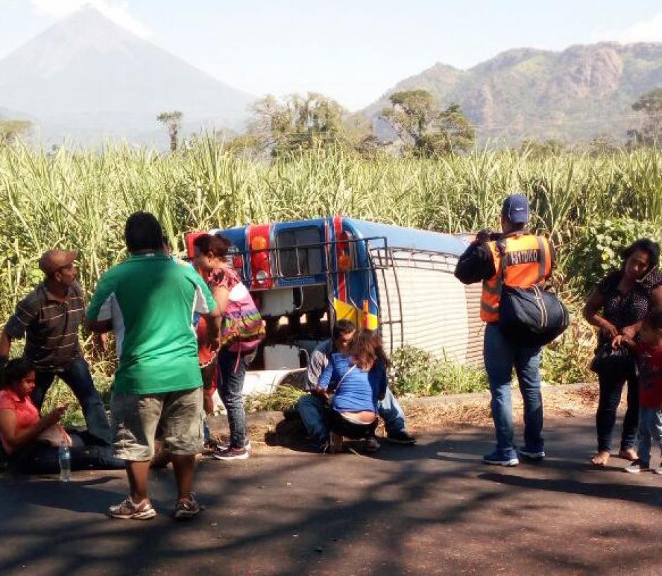 Un accidente de tr&aacute;nsito se registr&oacute; en el kil&oacute;metro 75.5 de la ruta al Pac&iacute;fico. (Foto: @DTransitoPNC)