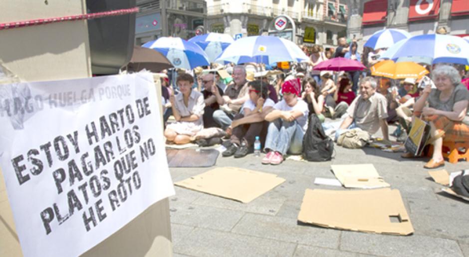 Los "indignados" en Espa&ntilde;a lograron quedarse con las principales ciudades por medio del voto. &nbsp;(Foto: internet)&nbsp;