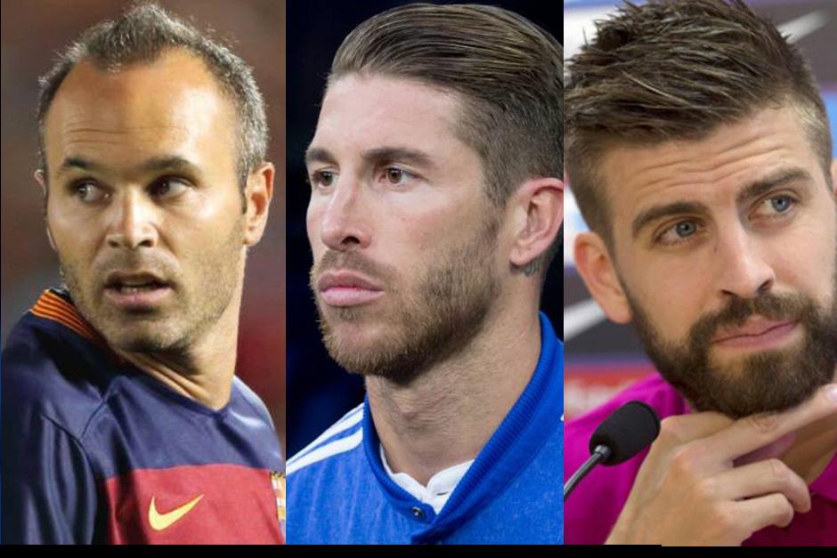 Tres jugadores clave para el cl&aacute;sico...y los tres lesionados. (Fotos: Sport, As)