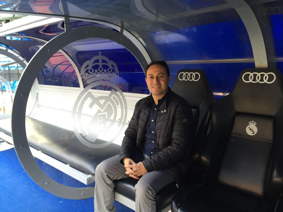 Juan Francisco Rold&aacute;n fue aceptado en el Master de Direcci&oacute;n de F&uacute;tbol de la Escuela del Real Madrid. (Foto: Juan Francisco Rold&aacute;n)