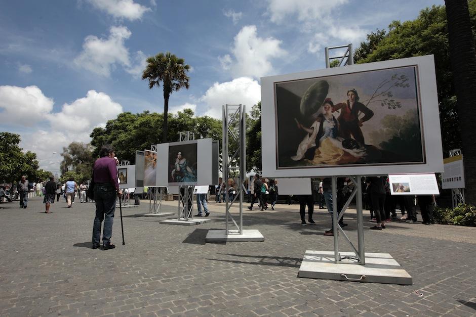 Las piezas m&aacute;s significativas del Museo del Prado, ubicado en Madrid Espa&ntilde;a, se presentan en Guatemala. (Foto: Esteban Biba/EFE)&nbsp;