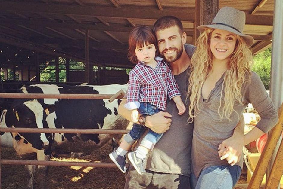 El promogenito de la colombiana Shakira y el espa&ntilde;ol Piqu&eacute;, Milan, ya tiene 2 a&ntilde;os.