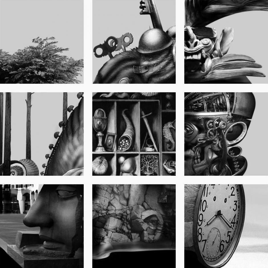 Esta cuenta coloca fotograf&iacute;as individuales para crear una sola pieza. (Foto: FatFeedZero/Instagram)