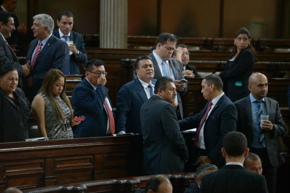 Los miembros de la alianza oficialista abandonaron el hemiciclo. (Foto: Archivo/Soy502)