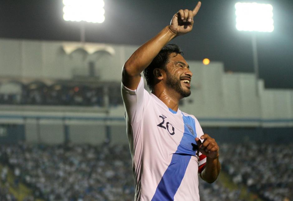 El capit&aacute;n anot&oacute; el segundo gol que defini&oacute; el partido (Foto: Luis Barrios/Soy502)