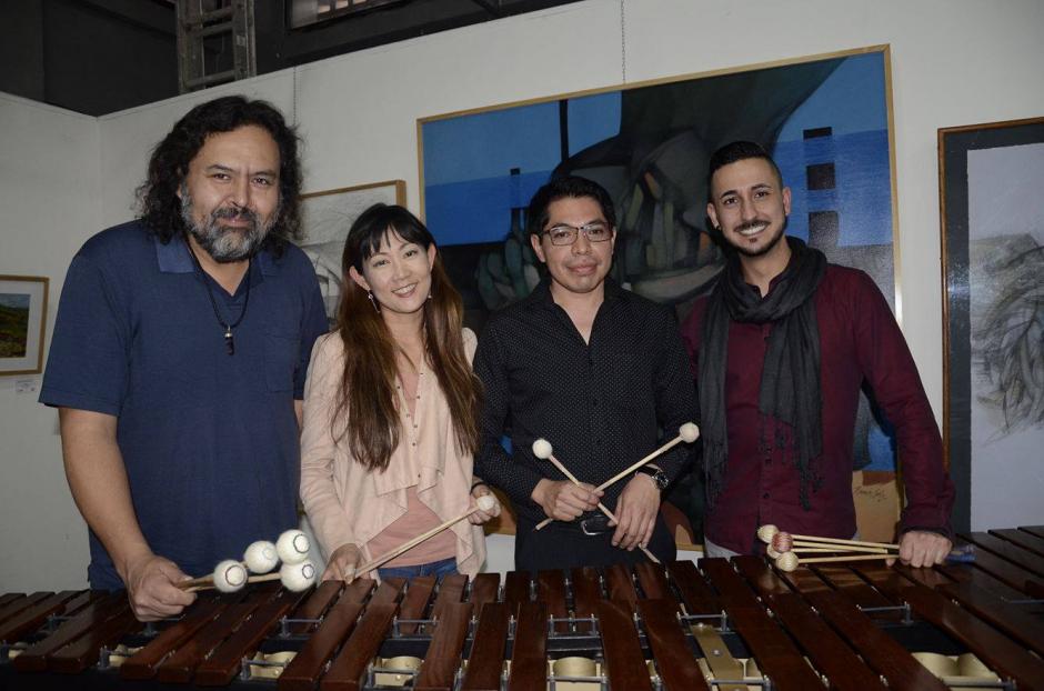Javier Nandayapa, Keiko Kotoku, Fernando V&aacute;squez y Conrado Moya invitan a un evento especial. (Foto: Stanley Herrarte/Nuestro Diario)