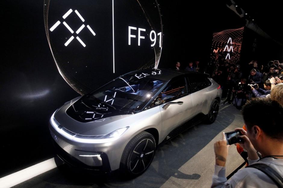 El FF 91 asombr&oacute; por su moderno dise&ntilde;o y una autonom&iacute;a superior a la de sus rivales. (Foto: Infobae)