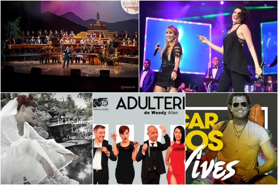 Los teatros, los centros culturales y los foros se preparan para albergar las mejores actividades de este fin de semana. 