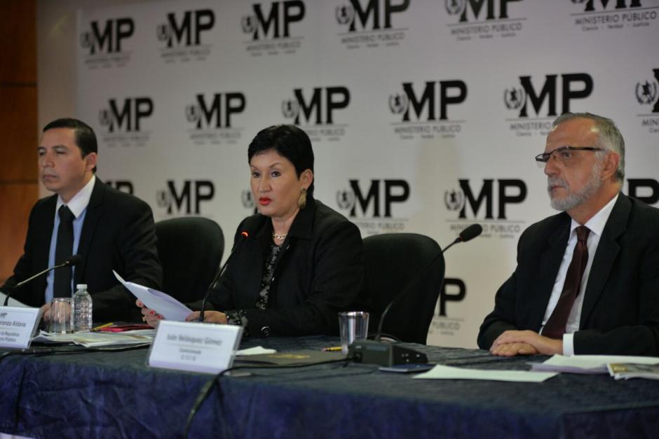 La fiscal general explic&oacute; la forma en que notific&oacute; al presidente. (Foto: Wilder L&oacute;pez/Soy502) 