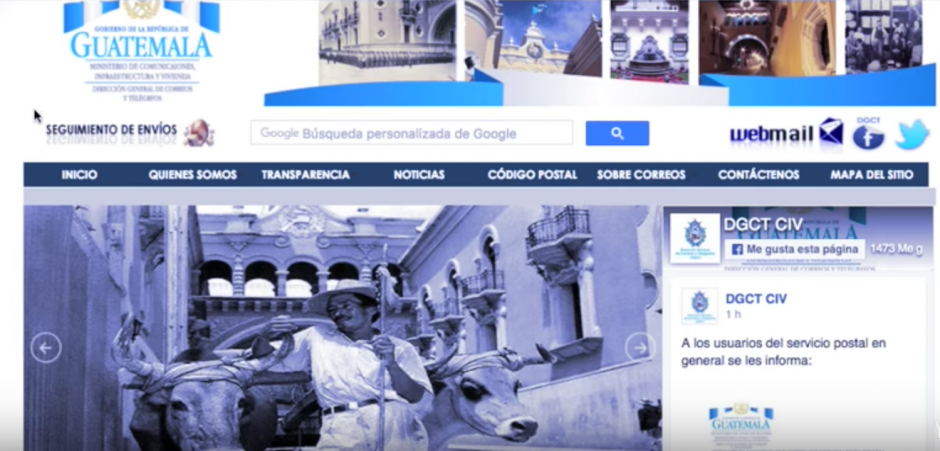 El servicio postal en Guatemala se interrumpi&oacute; desde mayo de 2016, cuando la entidad Correo de Guatemala entreg&oacute; la operaci&oacute;n a la Direcci&oacute;n General de Correos y Tel&eacute;grafos. (Foto: Captura de pantalla)&nbsp;