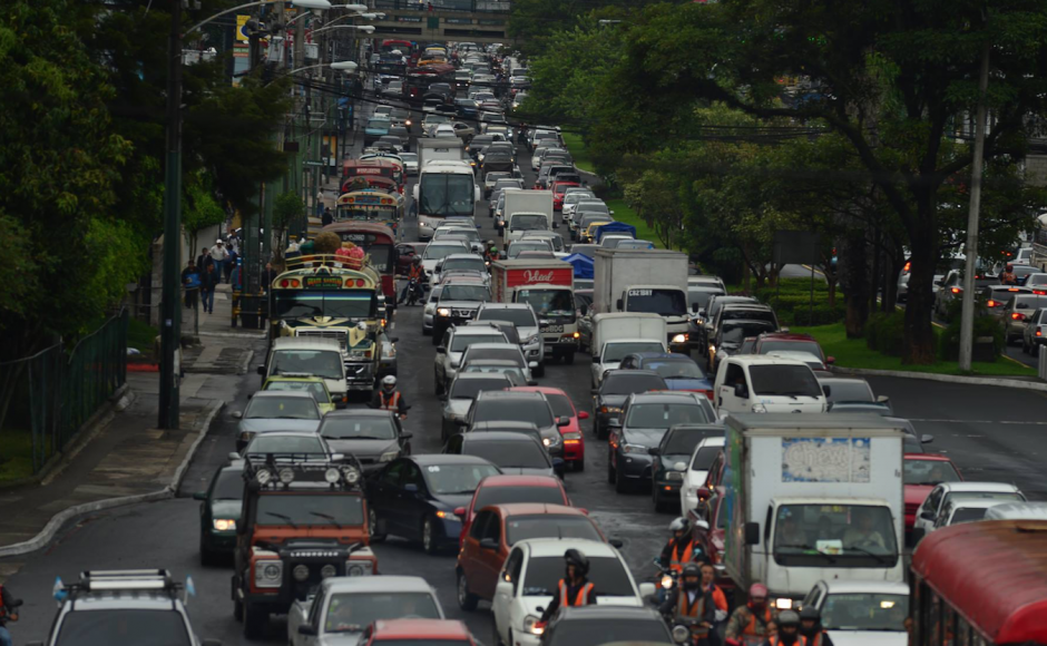 El tr&aacute;fico vehicular afecta a las grandes ciudades del mundo y Guatemala no es la excepci&oacute;n. (Foto: archivo/Soy502)