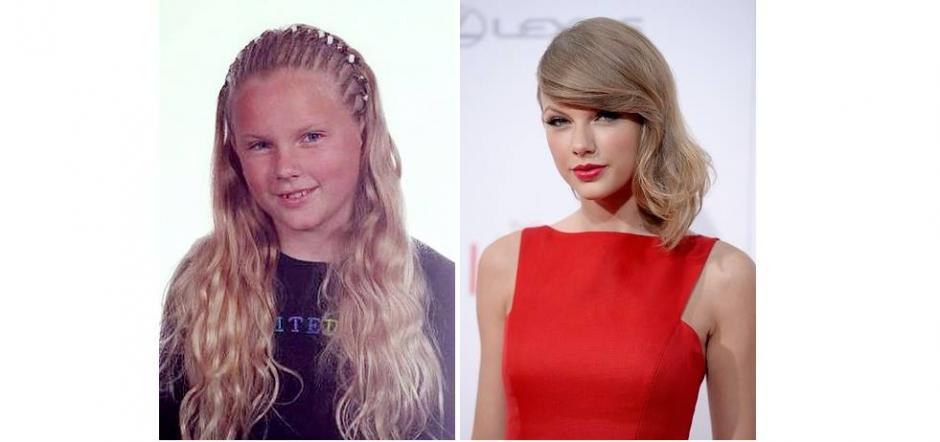 La foto de su infancia le daba un aspecto regular, pero conforme pasaron los a&ntilde;os, Taylor Swift se ha convertido en una de las m&aacute;s admiradas en todo el mundo. Hoy es una bella mujer por la que muchos suspiran. (Foto: Google)