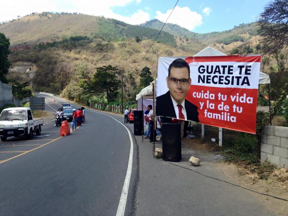 El Tribunal Supremo Electoral solicitó a la población denunciar, por medio de su página de Facebook, actividades como estas de campaña anticipada. (Foto: Fredy Hernández/Soy502)