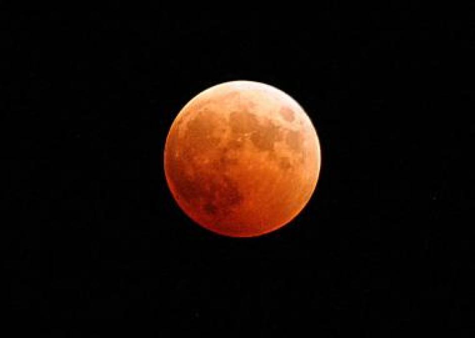 As&iacute; se vi&oacute; el eclipse lunar de abril de 2014.