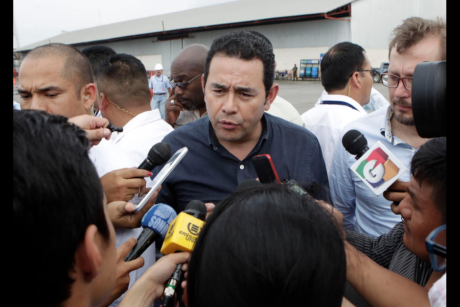 El presidente Jimmy Morales nombró a los 22 Gobernadores Departamentales. (Foto: Archivo)