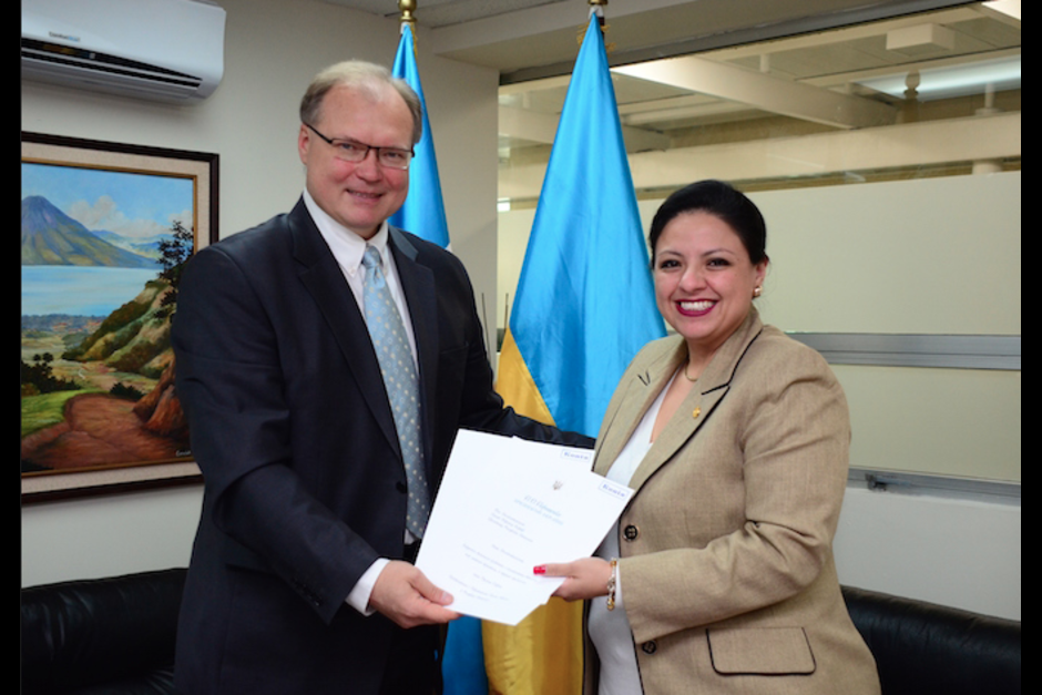 La exvicecanciller, Sandra Jovel Polanco, fue acusada de adopci&oacute;n ilegal. (Foto: Minex)