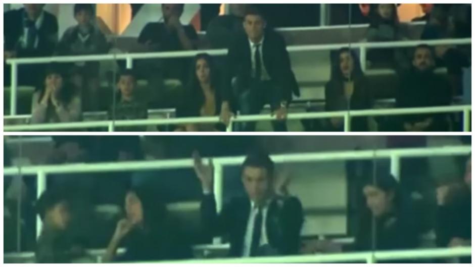 CR7 vivi&oacute; intensamente el triunfo merengue. (Capturas de Pantalla)