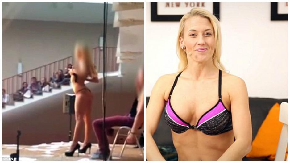 La stripper se llama Jarly y ahora tiene un videoblog dedicado a j&oacute;venes. (Foto: infobae.com)