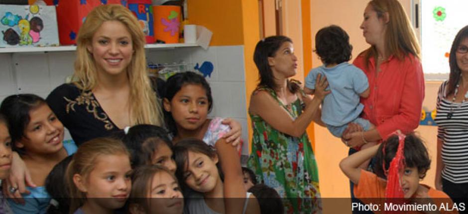 Seg&uacute;n el comunicado divulgado por la Fundaci&oacute;n Alas, Shakira afirm&oacute; su satisfacci&oacute;n por este tipo de acciones que benefician a los ni&ntilde;os m&aacute;s peque&ntilde;os.