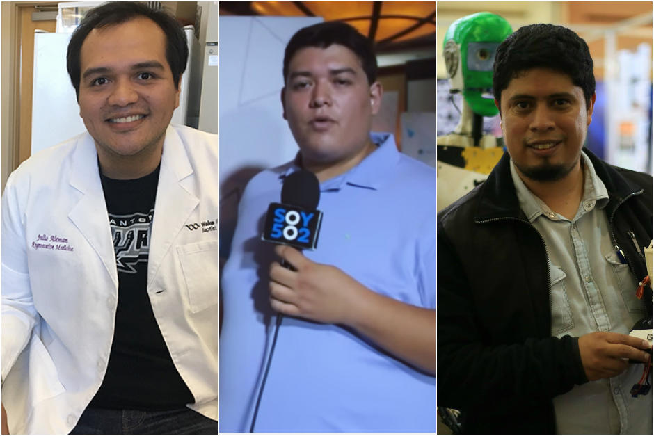Los tres guatemaltecos fueron reconocidos por sus innovaciones en diferentes campos. (Foto: Archivo)