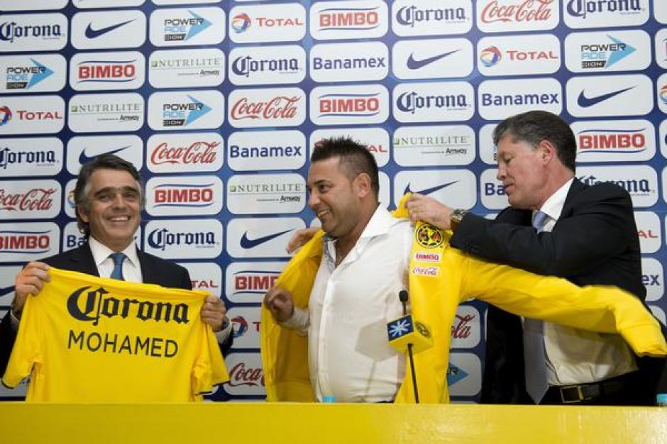 El entrenador argentino, Antonio Mohamed, fue presentado como nuevo entrenador del club Am&eacute;rica de M&eacute;xico. (Terra)